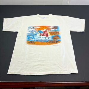 All Sport Pro Weight‎ Operation Desert Storm Saudi Arabia 1991 Shirt *FLAWED